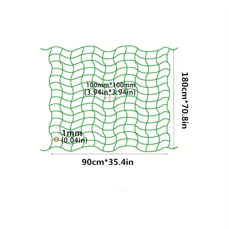 Garden Climbing Net Protecting Flowers Seedlings for Climbing Plants Loofah Morning Glory Flowers Cucumber Vine