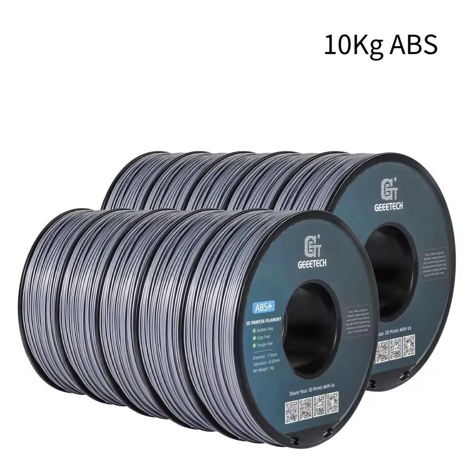 GEEETECH 10Kg 3D ABS+ Filament 1.75mm Spool Wire For 3D Printer Material,Safety,...
