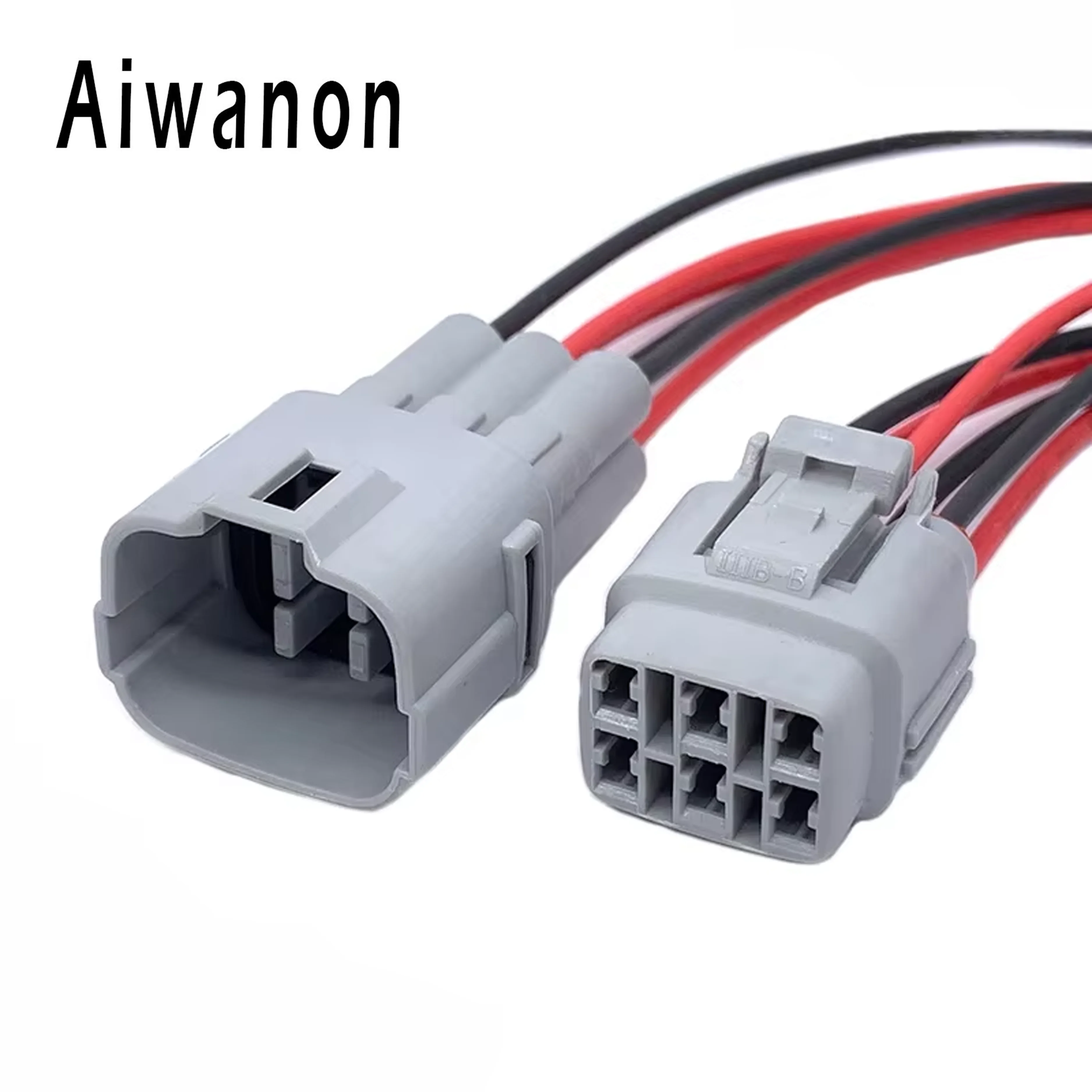 

1 Set 6 Pin Auto Oil Pump Headlight Electrical Cable Connectors Wire Harness Plug For Suzuki Toyota Honda 6187-6561 6180-6771