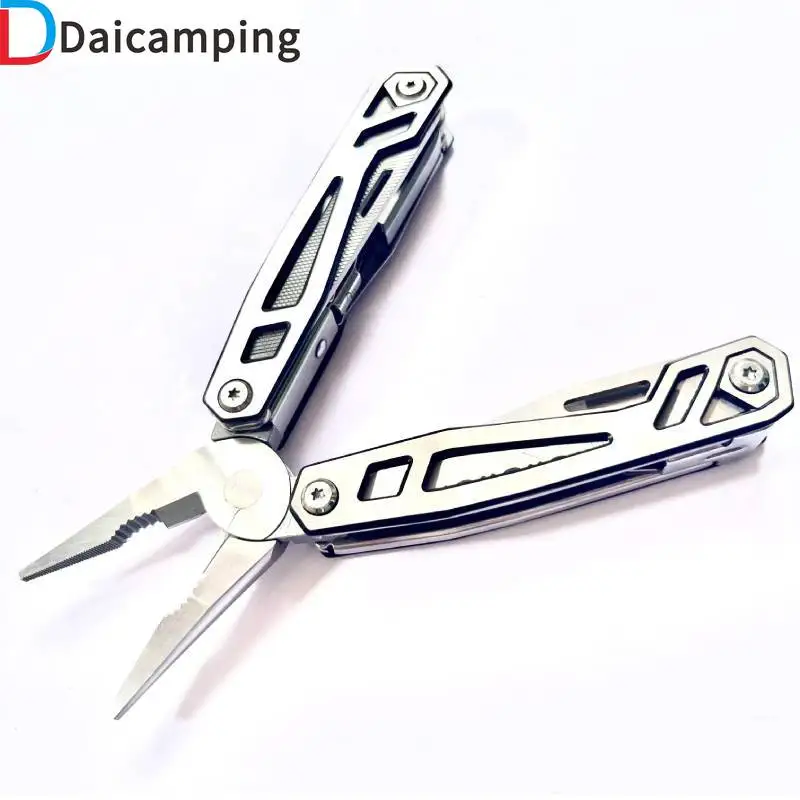 

Daicamping DL9 Universal Survival EDC Multi Tool Pliers Outdoor Multi-functional Combination Tool Folding Knife Pliers