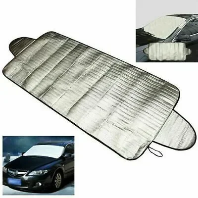 

Universal Frost Cover Auto Car 4 Layers Anti-UV Collapsible Dual Purpose Heat Insulation Ice Shield Insulation