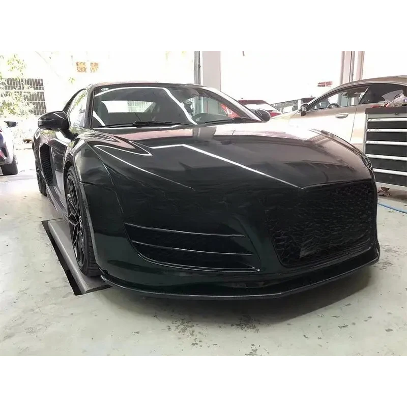 

High Quality Carbon Fiber Maxtao Style Front Lip For R8 2008-2015