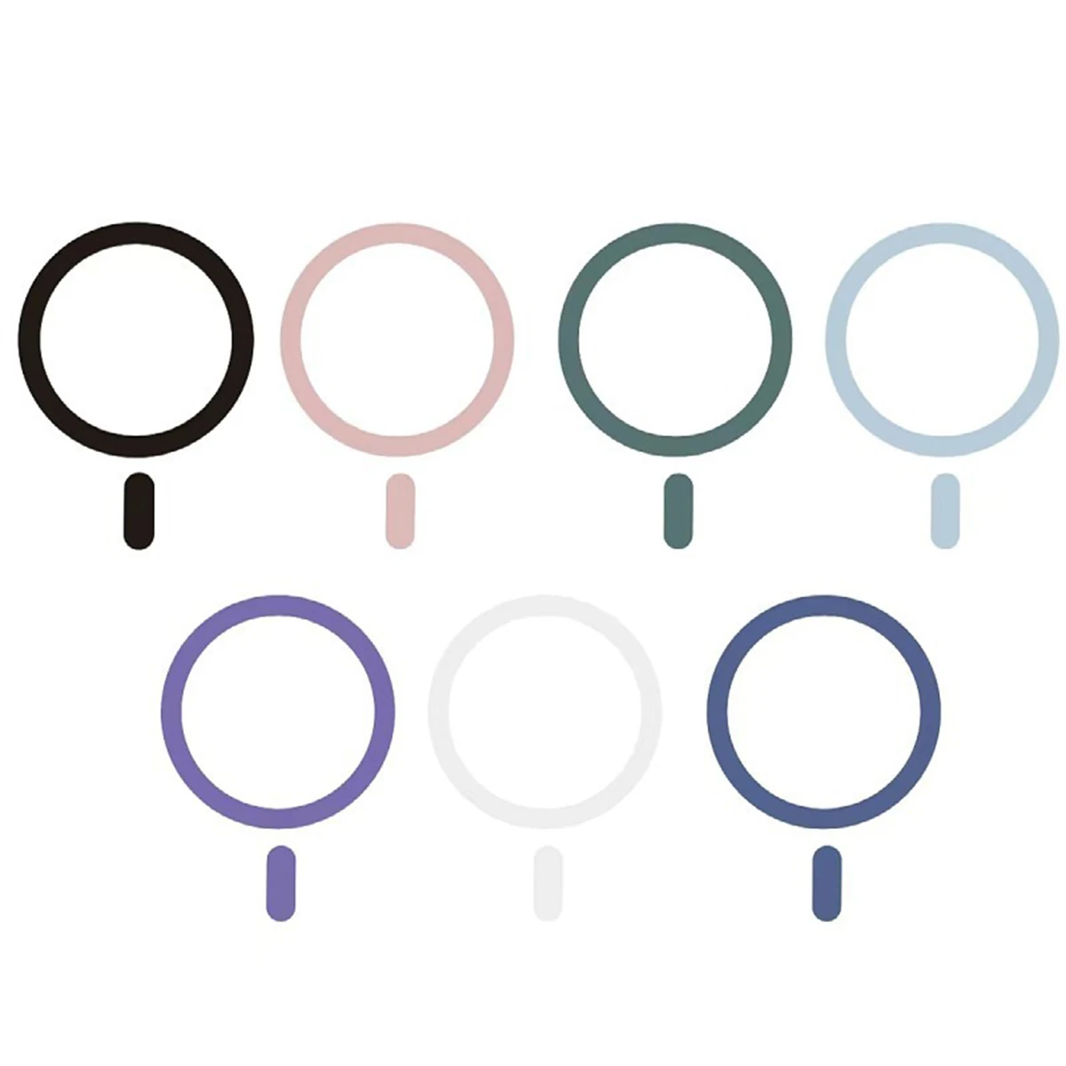 Металлическая Наклейка для зарядки телефона для Apple для Iphone 13 Pro Max, чехол с сильным магнитным креплением, Беспроводная зарядка, магнит для iPhone