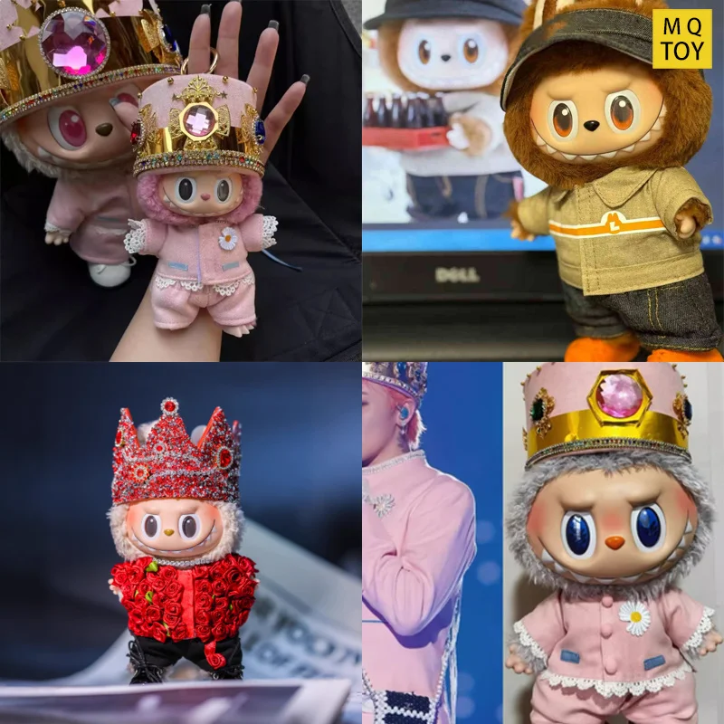 

For Labubu V1 V3 Clothes Wacky Mart Series 17cm Diy Gd-Limited Edition 15/17cm Clothes For 1:1 Doll Accessories Toys