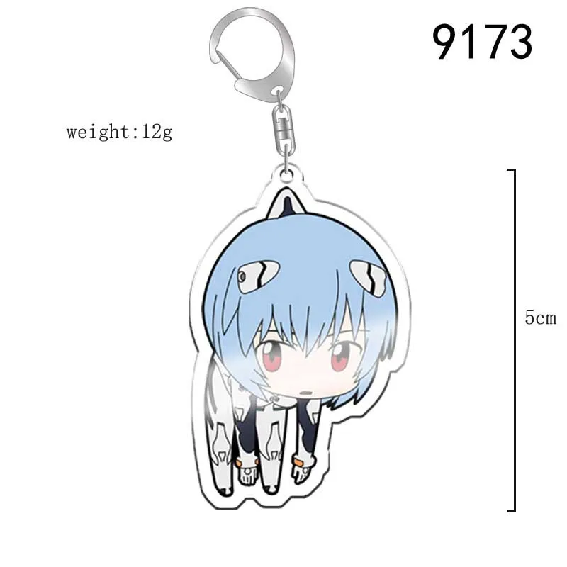 Anime Keychain for Women Men Accessories Fashion Cute Bag Pendant Holder Key Chain Ring Acrylic Cartoon Friends Jewelry Gift