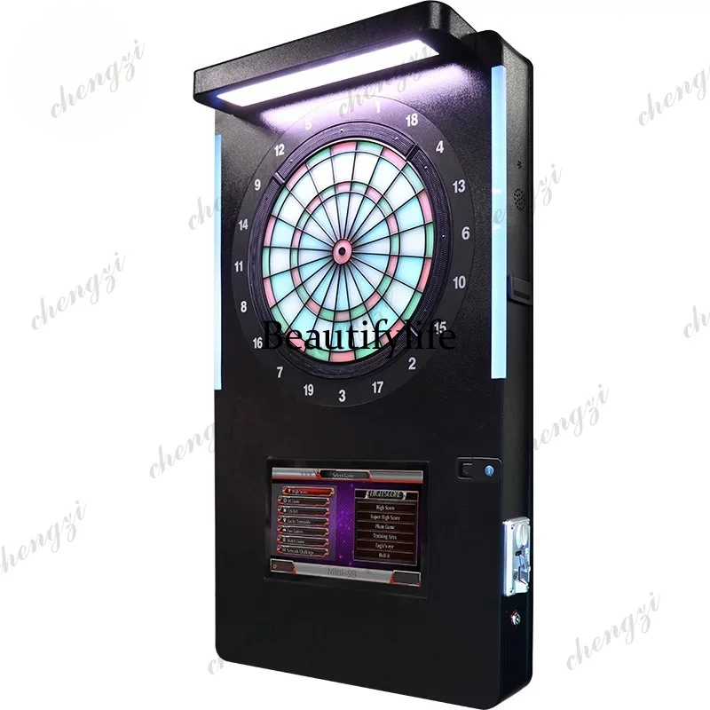 Electronic dart board indoor bar household wall-mounted plastic head soft minis8 dart machine