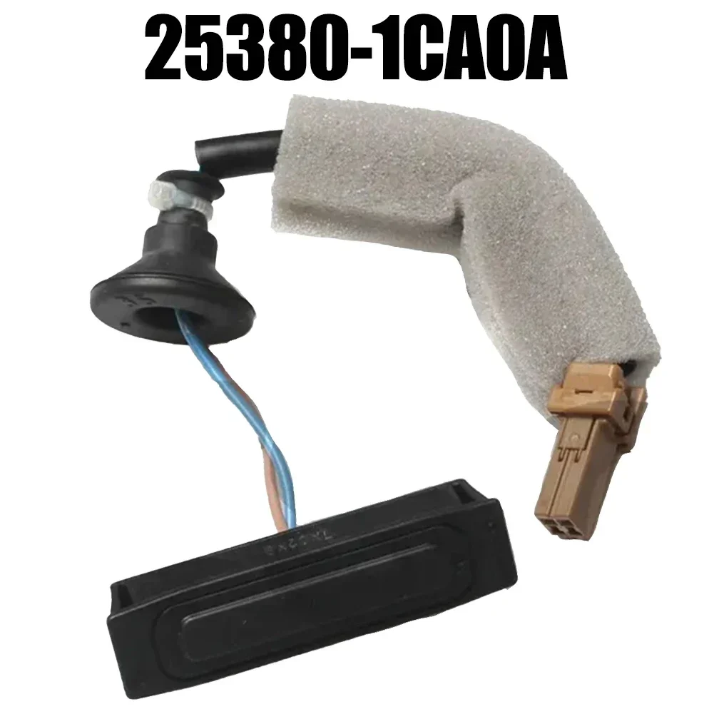 Auto Parts Trunk Open Switch Replacement Installation 25380-1CA0A ABS Car Accessories Replacement Easily Install