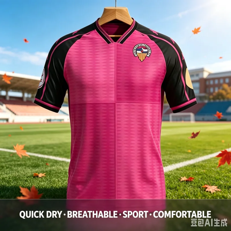 26-27 Spanien CE Sabadell FC Fußballtrikot, Unisex, schnelltrocknendes, atmungsaktives Sport-T-Shirt, Sommermode, Streetwear-Oberteil, für Eltern und Kinder. – Detail 3