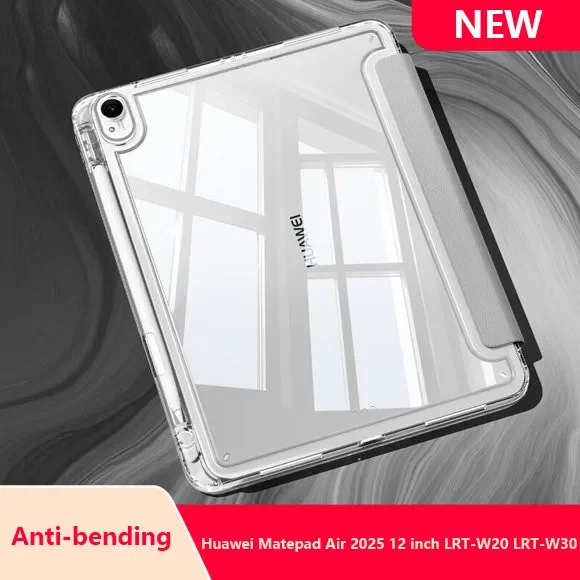 

2025 New HD Transparent Acrylic Case For Huawei Matepad Air 2025 12 inch 11.5 S Pro 12.2 PaperMatte 12 X Air 12 Shockproof Case