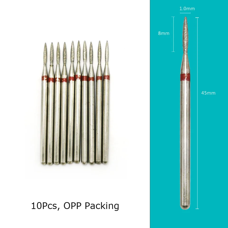 Nagelbohrer Diamantschneider für Maniküre Nagelhautfräser Fräser für Pediküre Nägel Zubehör Werkzeuge