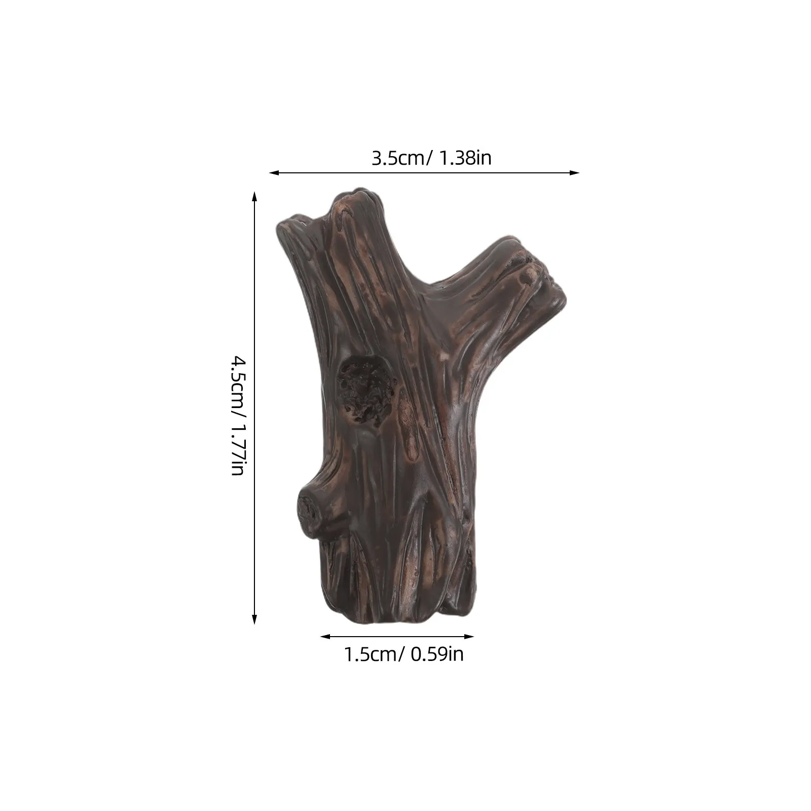 10 pz Micro Paesaggio Ornamenti Resina Ceppo di Albero Decor Per Fai Da Te Treno In Miniatura Set Fata Giardino Terrario Tavolo di Sabbia Casa Delle Bambole