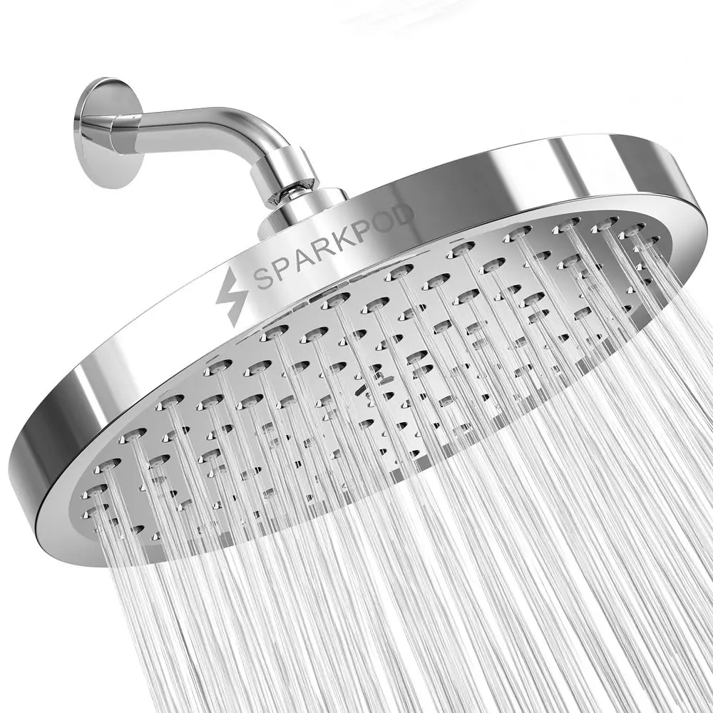 

Shower Head High Pressure Rain Premium Quality Luxury Design Easy Clean Adjustable Replacement for Your Bathroom Shower Heads Lu