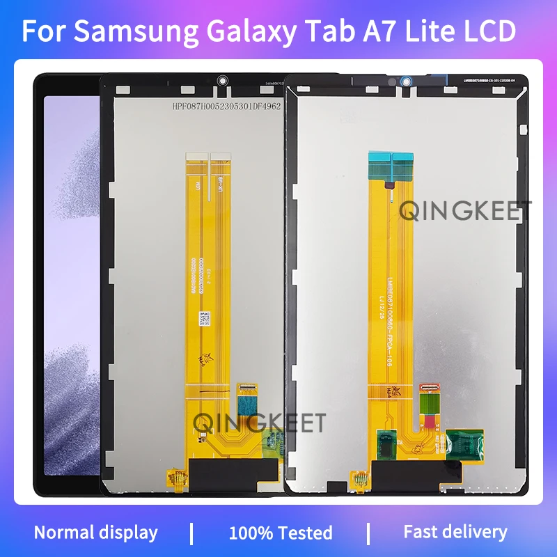 

8.7" For Samsung Galaxy Tab A7 Lite LCD SM-T220 Display Touch Screen Digitizer Assembly For Tab A7 Lite SM-T225 LCD With Frame