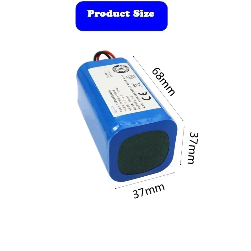 Good1 100% Original Rechargeable Battery 14.8V 6800mAh Robotic Vacuum Cleaner Accessories Parts For Chuwi Ilife A4 A4s A6