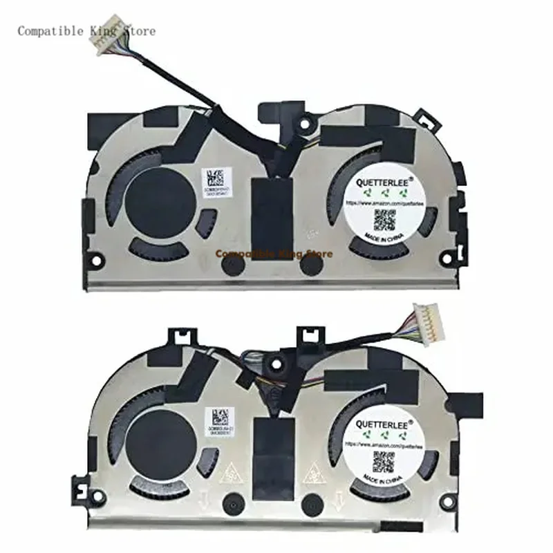 d Replacement New Laptop CPU and GPU Cooling Fan for Lenovo Y9000X 2019 2020 15.6 Y740S-15IMH Series Fan