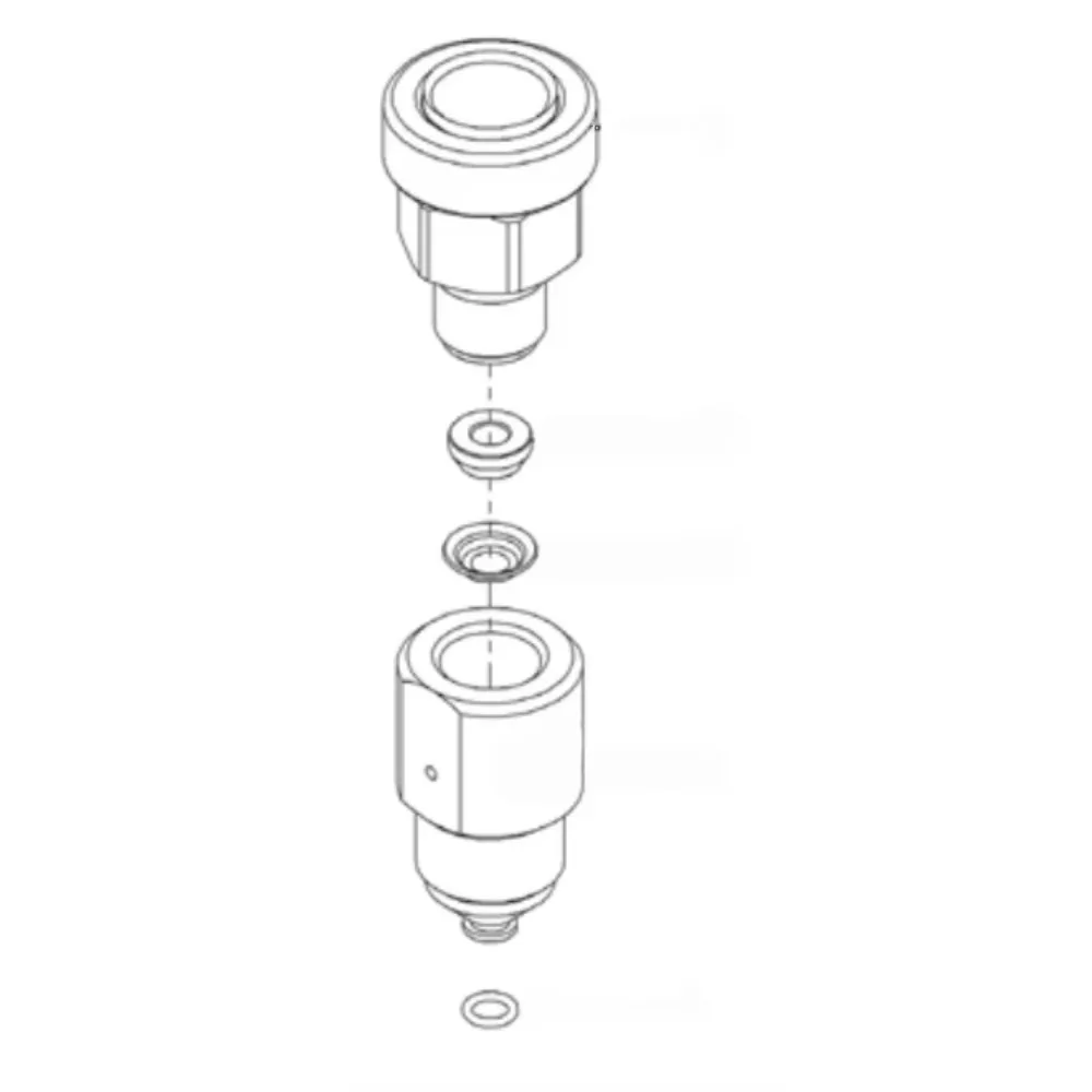 40K pump discharge female plug cleaning machine accessories