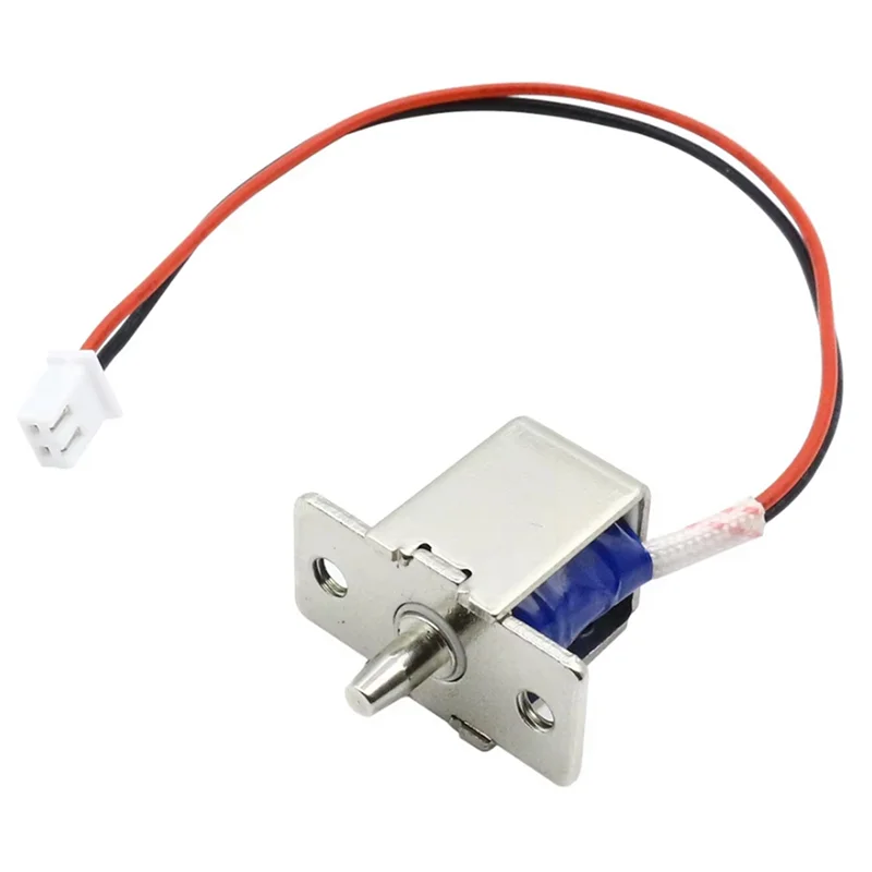 A10R Mini Electronic Bolt Lock Compact Solenoid Electromagnet Door Lock Concealed Installation For Secure Access DC12V-0.54A