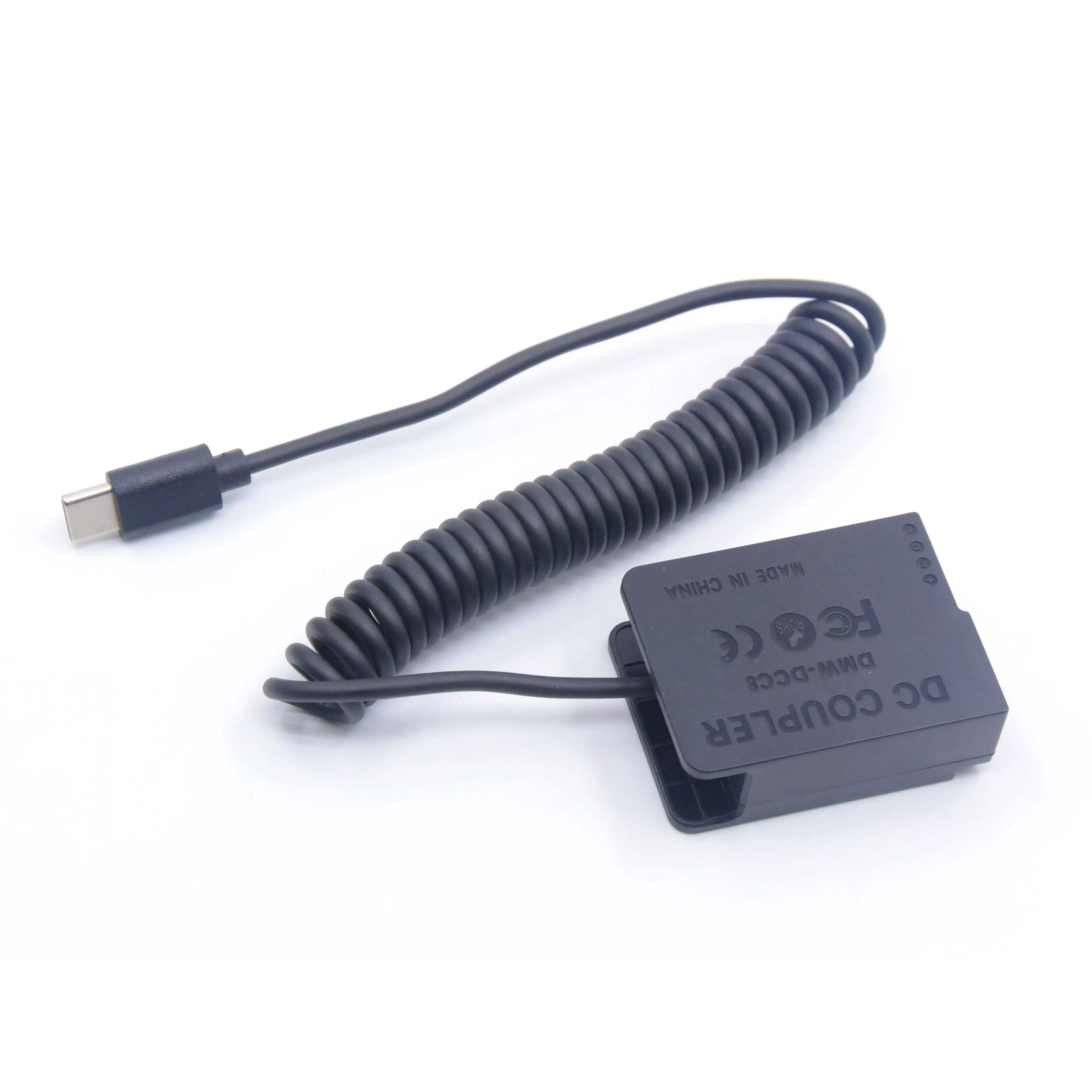 

BLC12 Dummy Battery USB Type C DCC8 DC Coupler for Panasonic Lumix DMC-FZH1 FZ200 G6 G80 G85 G5K GH2K GH2S Gx8 G90 FZ2500 Camera
