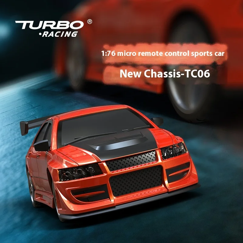 

Turbo Racing 1/76 Mini Electric Remote Control Car C76 Mini Rtr Toy Car Sports Car Model Car For Adult Children'S Toys Gift