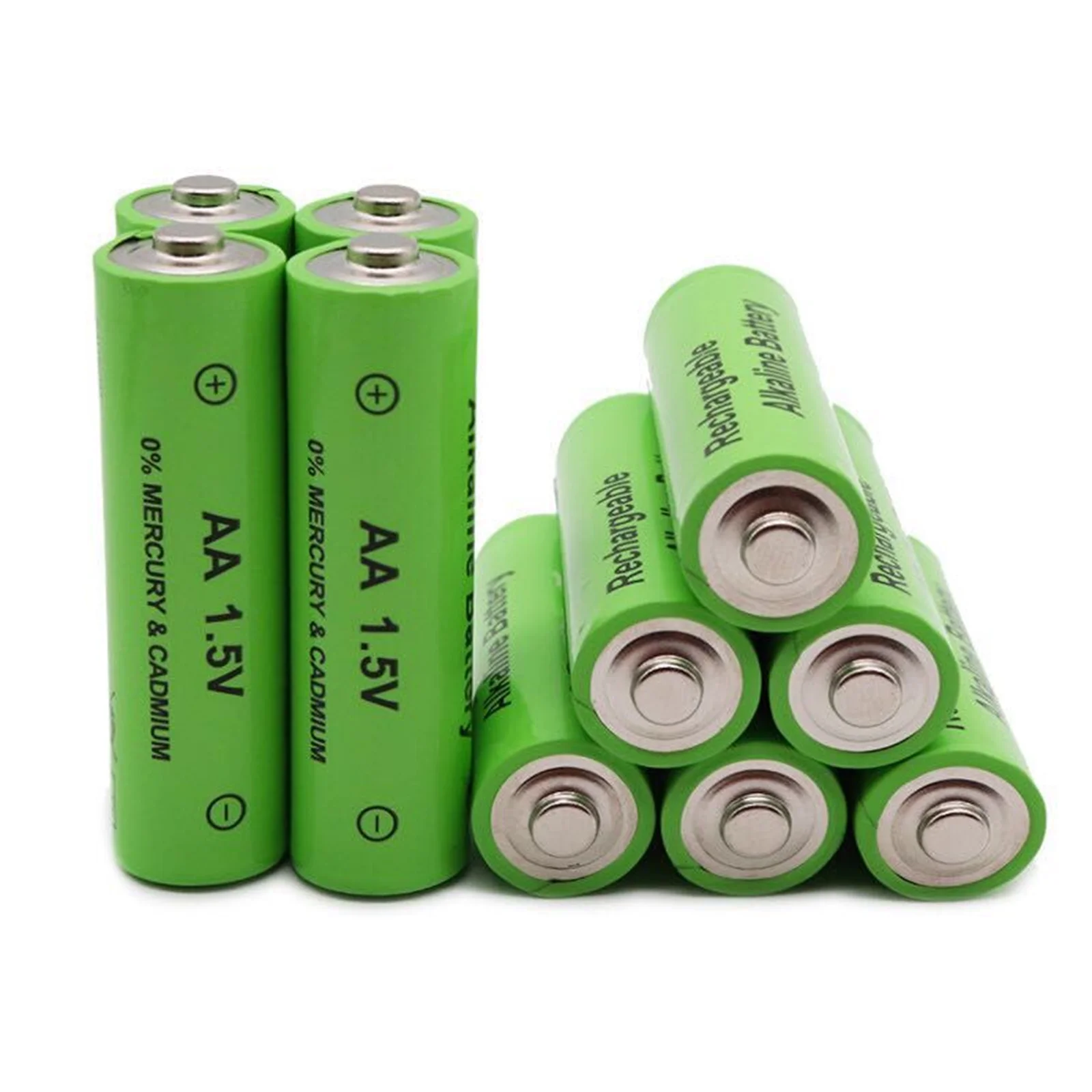 1.5V 충전식 배터리 AA1.5V 4000 mAH 리튬 배터리 교체 LED 손전등, 카메라, 키보드 및 마우스 빠른 충전
