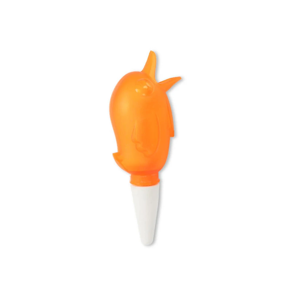 Automatic Watering Spike in Bird Shape 60ml Inserted into the Soil Transparent Orange Blue Green Plastic Dripper Seepage Water