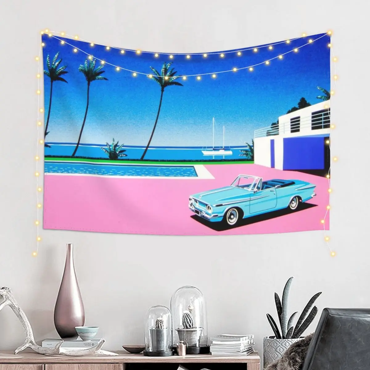 hiroshi nagai Tapestry Things To The Room Room Decoration Accessories Bedroom Organization And Decoration Tapestry