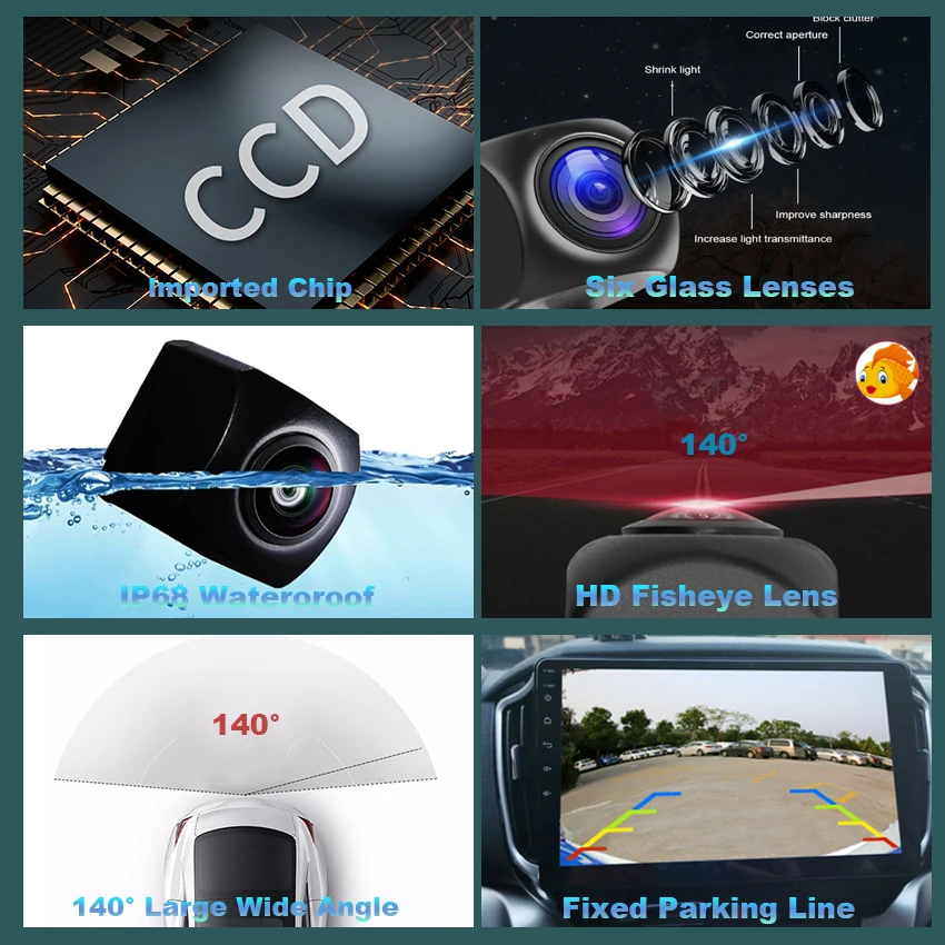 140° HD 1080P Car Rear View Camera For Land Rover Discovery 3 4 2005~2010 2011 2012 2013 2014 2015 2016 Night Vision Reverse