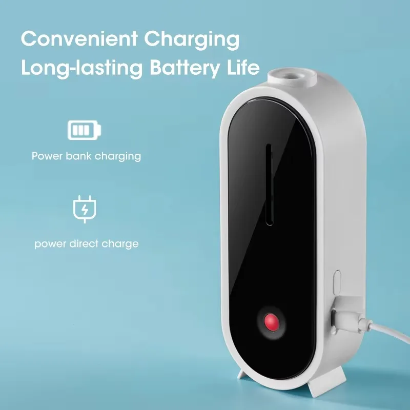 Difusor de aceites esenciales de Perfume montado en la pared, pulverizador de fragancia automático, ambientador para el hogar, máquina de aromaterapia, aceite Hilton