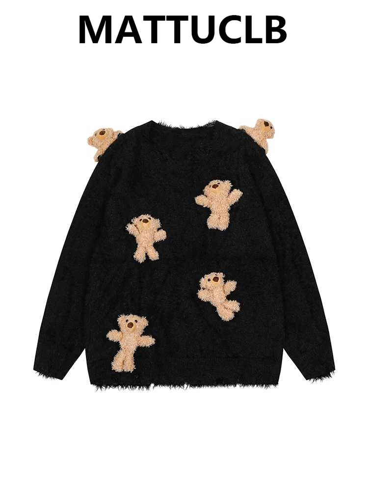 

2025 Autumn Winter Women Cute Core Cozy Long Sleeve Shoujo Cuddly Sweater Christmas Knitwear 2000s Jumper Korean Fashion New In