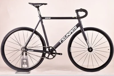 ピスト固定ギアバイク津波トラックシングルスピードレーシング自転車