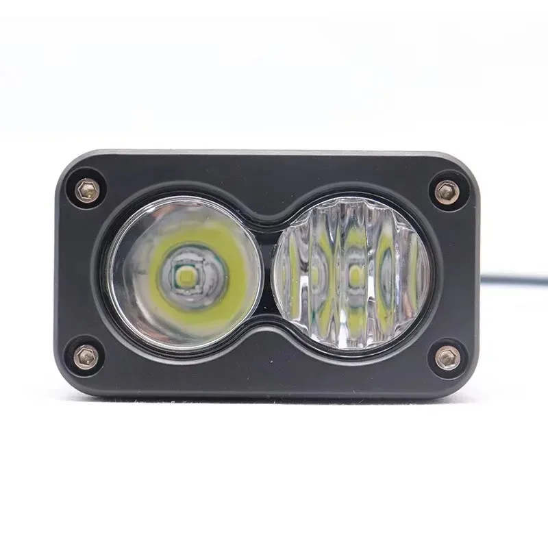 Motorcycle Headlight for Motorcycle 20W Waterproof Yellow LED Pod Combo Headlight Switch Spot Flood