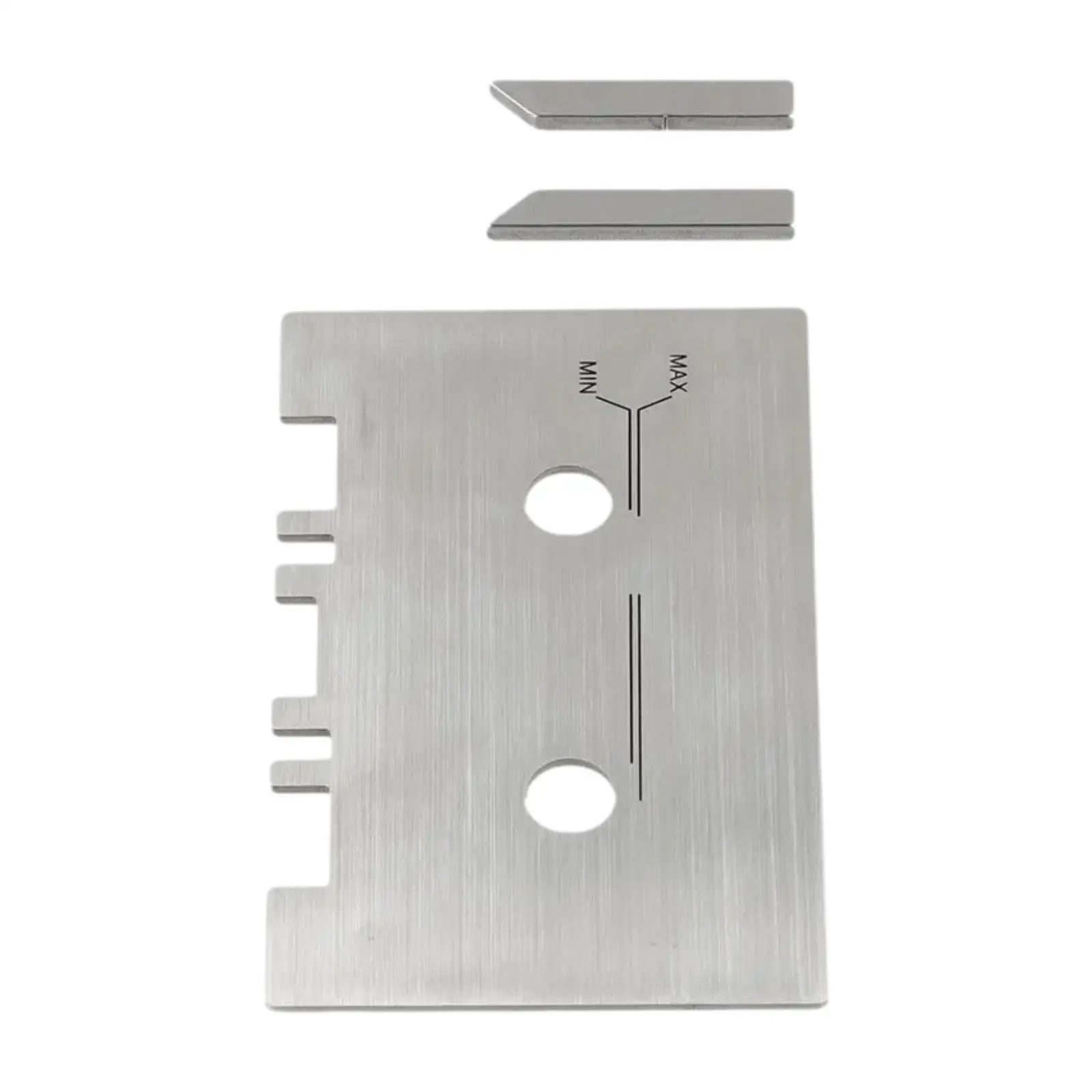 Turntable Adjustment Tool Easy to Install Silver Lightweight Guide Gauge Set