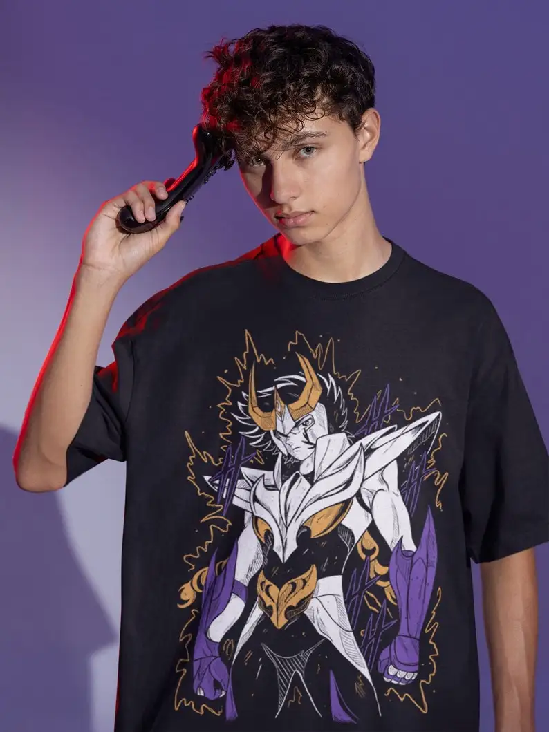 Popular Anime Print Series, Casual and Comfortable Retro Character T-shirts,Fashionable and Trendy,The First Choice for Shopping