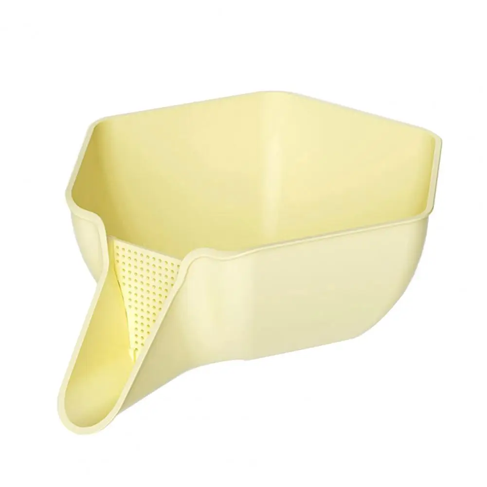 Cestas de drenagem multifuncional de grau alimentício, salada recipiente coador, bicas para pia de cozinha, Bpa Free Fruit Bowl coador