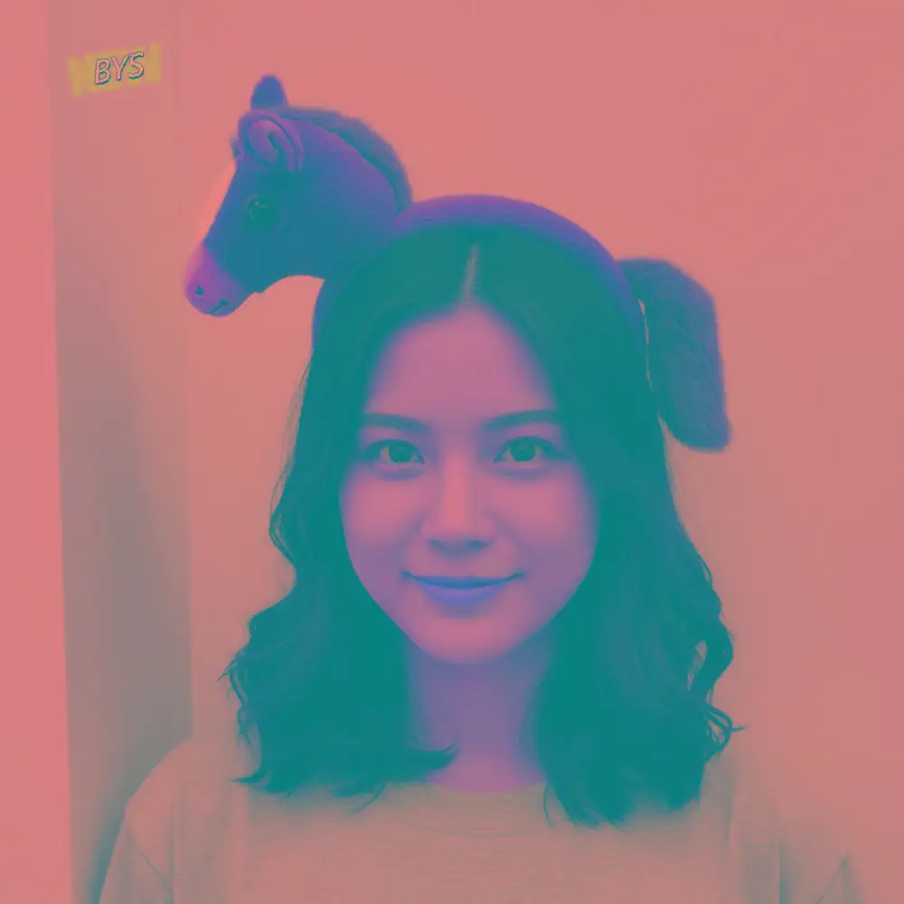 

Unisex Sweet Mascot Plush Headband Cartoon Plush Horse Hair Hoop New Year Soft Pony Doll Headpiece Home