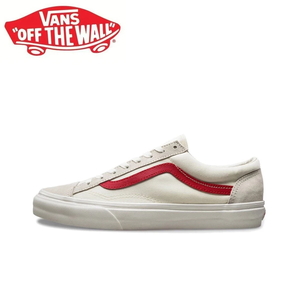 

Оригинальная парусиновая обувь для скейтборда Vans Style 36, низкий вырез, унисекс, женская и мужская обувь, кроссовки, VN0A3DZ3OXS