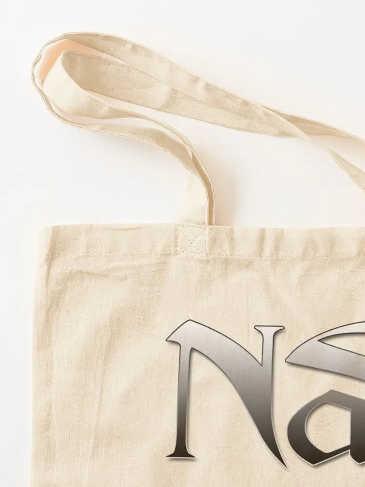حقيبة تسوق بشعار Nas حقيبة تسوق للنساء حقيبة تسوق قماشية تحمل شعار حقائب اليد النسائية #3