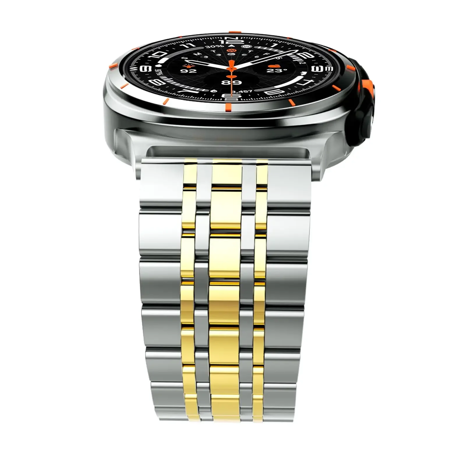 لساعة سامسونج جالاكسي 8 40/44 مللي متر 8 كلاسيكي 46 مللي متر سوار معدني لساعة جالاكسي الترا 2025 47 مللي متر سوار فولاذي غير قابل للصدأ معصمه