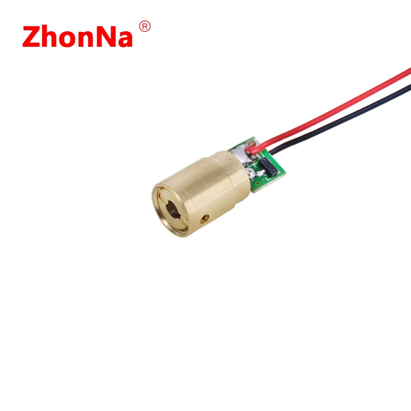 8x11mm Industrial Grade Laser Head Aiming Locator, Red Laser Module, 3V-3.7V, Laser Optical Installation Accessories