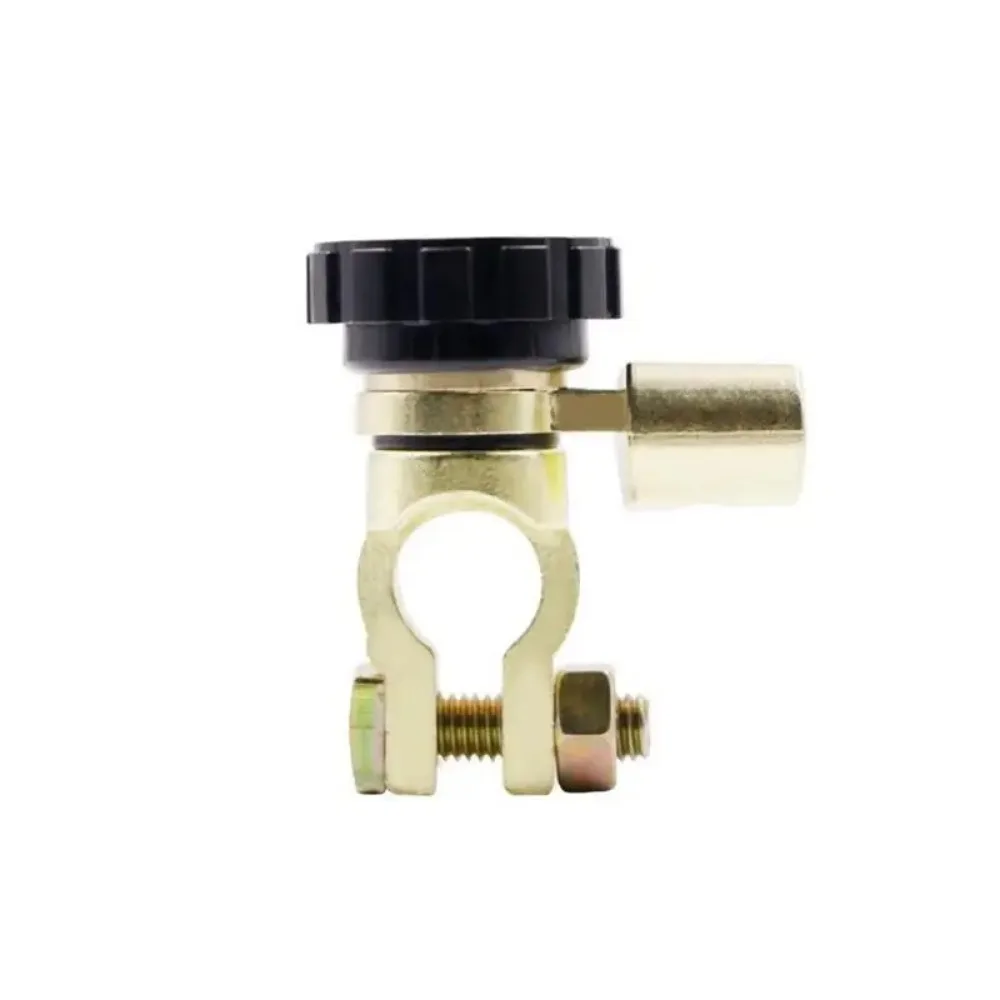

Anti-leakage Car Battery Disconnect Switch 12V Angle Rotatable Auto Battery Power-off Switch Easy To Install Zinc Alloy