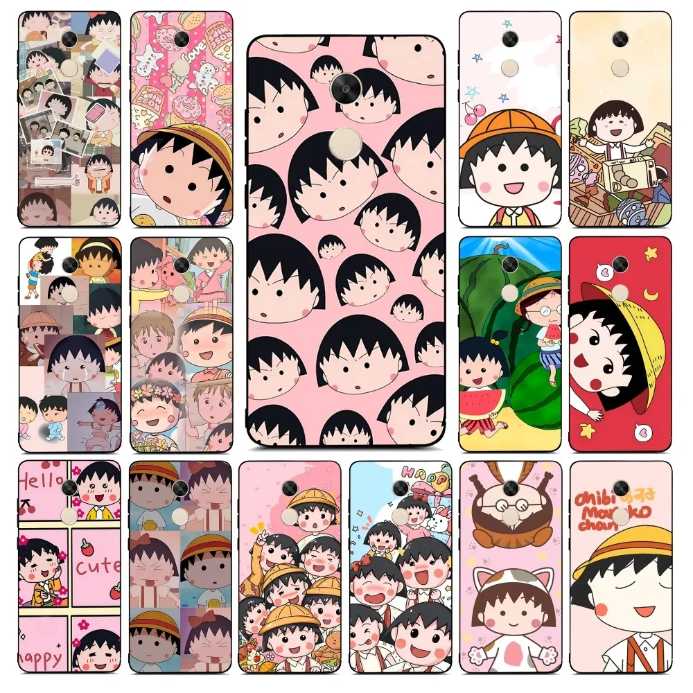 

Cartoon C-Cherry-M-Meatballs Phone Case For Redmi Note 4 X 5 A 6 7 8 T 9 9S 10 11 11S 11Epro Poco M3 pro