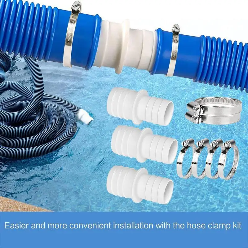 2/3 stücke Schlauch Anschluss Set Für Schwimmbad Spa Whirlpool Schlauch Kupplung Adapter 32mm Gleichen Durchmesser Direkt anschlüsse Pool Zubehör
