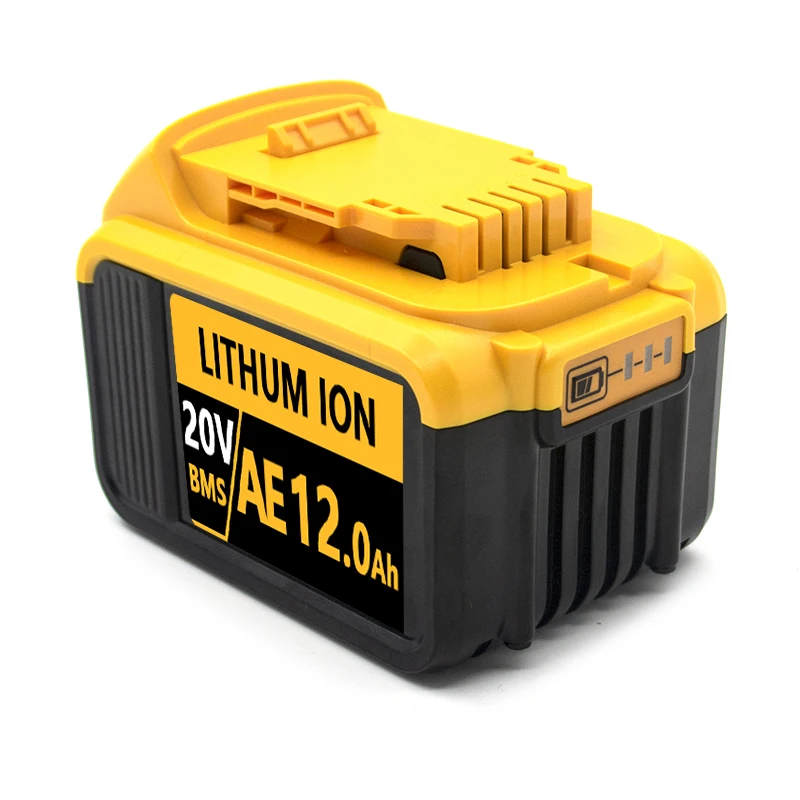 100% Original 18000mAh 20V for Dewalt Power Tool Battery DCB206 20V 18.0Ah Battery DCB206 20V Battery DCB205 DCB200