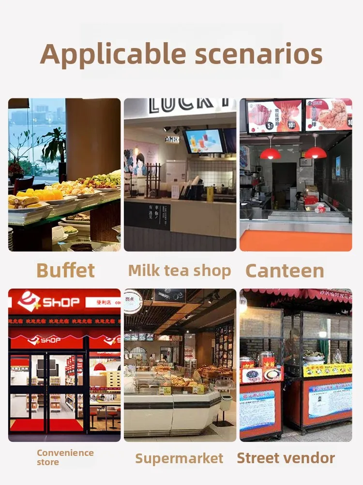 110V/220V Plug-in Popcorn Machine Household Commercial Small Automatic