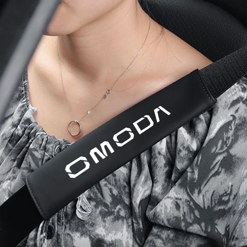 Car Safety Belt Cover Adjustable Seat Belt Cover Shoulder Strap Covers For Chery OMODA 5 S5 O5 E5 C5 PRO PHEV Accessories