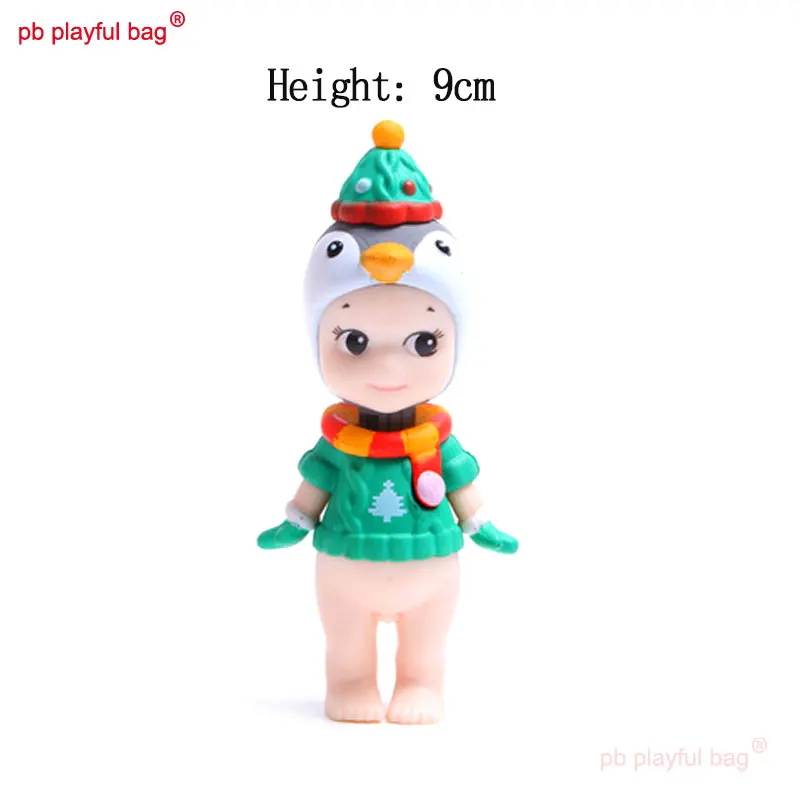 PB Playful Bag Cute Angel Doll Mini Body Christmas Elk Party Cartoon Cake Decoration is the Best Gift for Friends HG142