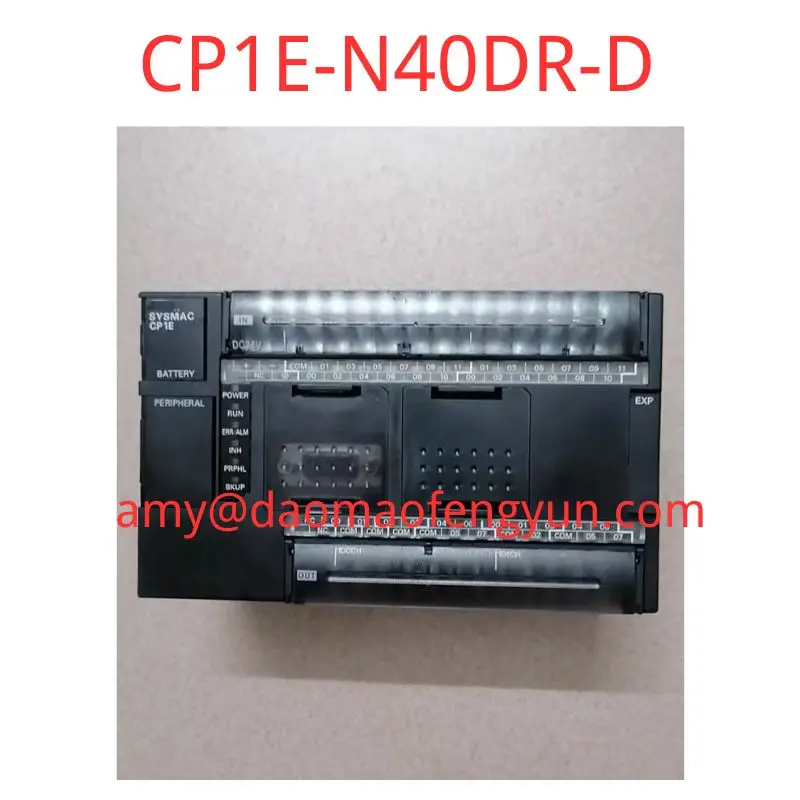 

Second-hand CP1E-N40DR-D PLC module in good working condition fast shipping