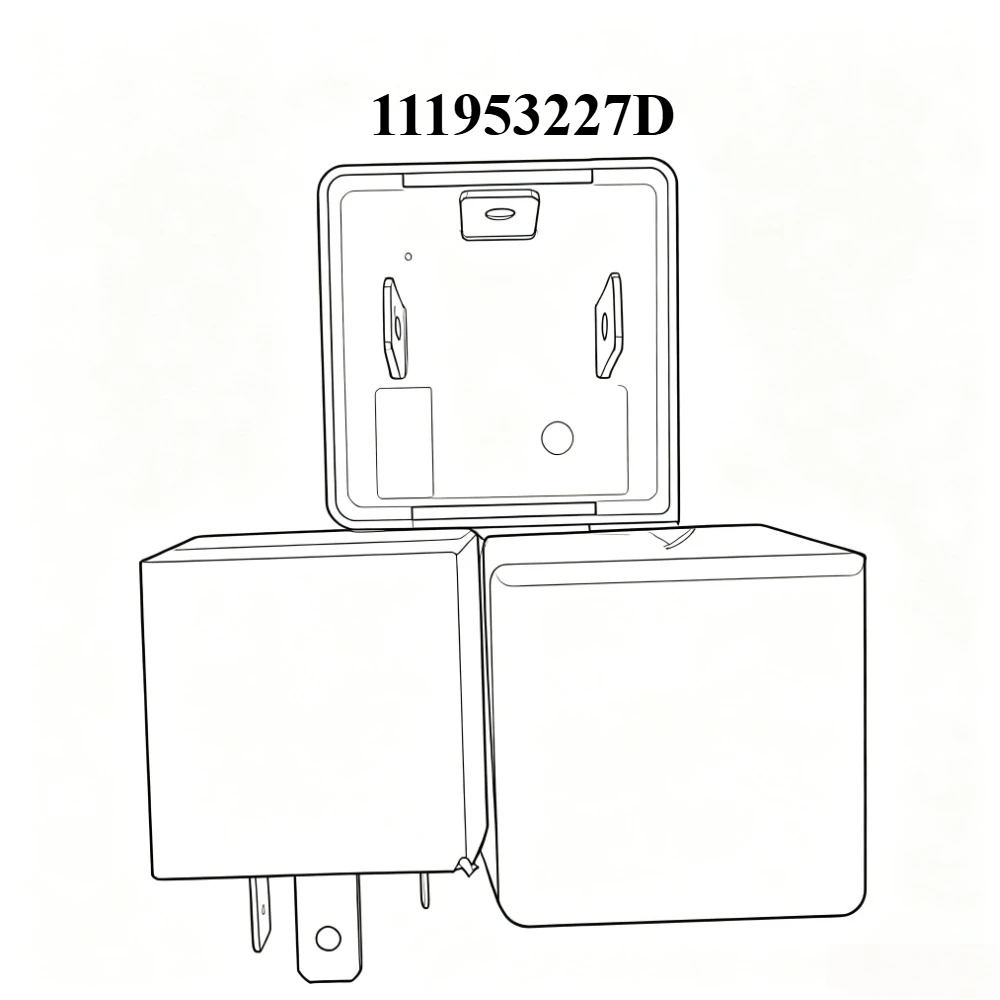 Brand new and original  Flash turn signal flash relay No. 21 relay111953227D