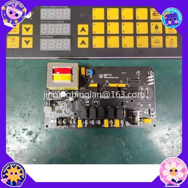 Factory Direct Hot Air Circulation Furnace Computer Board Oven Controller Furnace Thermostat Panel