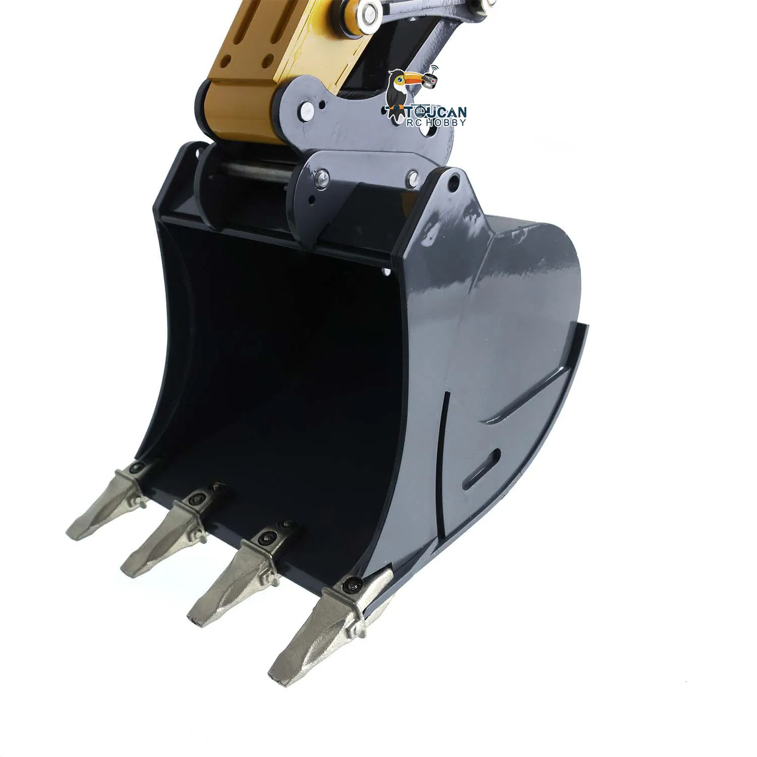 XDRC 1/14 Hydraulische RC 945 Graafmachine RTR Afstandsbediening Bouwvrachtwagens Roterend Licht Afgewerkt Elektrisch Model THZH1437